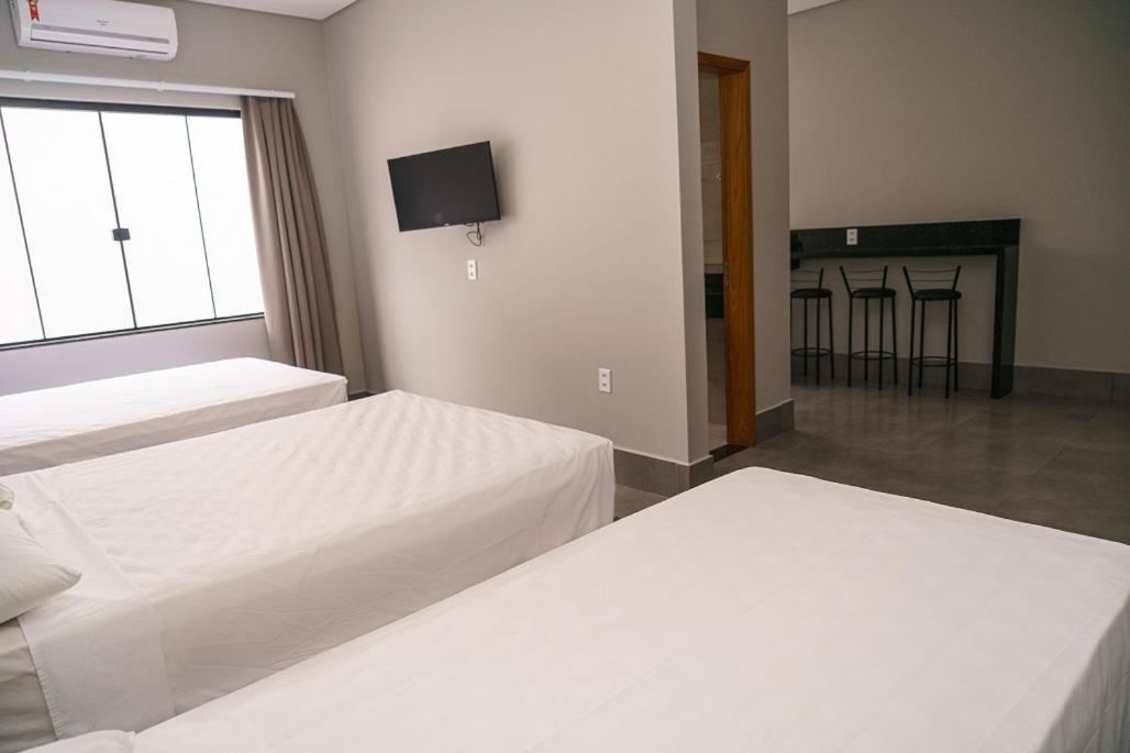 شقة فوز دو إيغواسو  في Apartamento Com Cozinha Privativa المظهر الخارجي الصورة